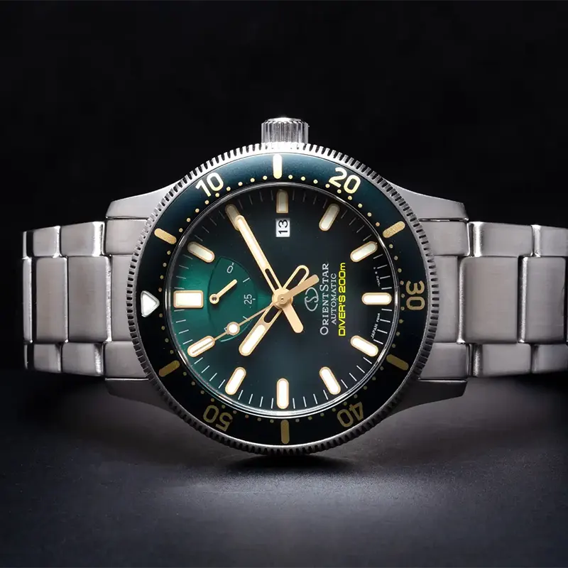 Orient Star Sports Diver Automatic Green Dial Men's Watch | RE-AU0307E